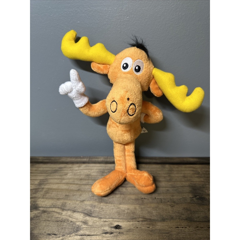 Bullwinkle J Moose Plush From The Adventures Of Rocky And Bullwinkle